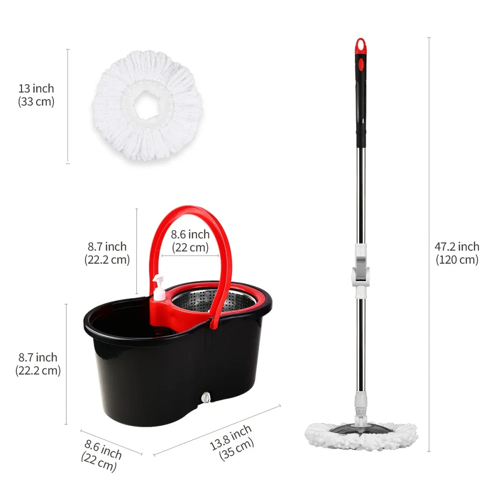 Spin Mop Bucket Set