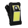 LED Solar Garden Lights Outdoor Solar Clip Light Motion Sensor Camping Lamp with 3 Mode Waterproof Fence Street Landscape